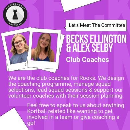 Alex and Becks are our club coaches